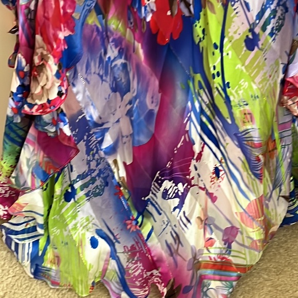 vintage Cache formal embellished prom evening gown - Picture 6 of 8